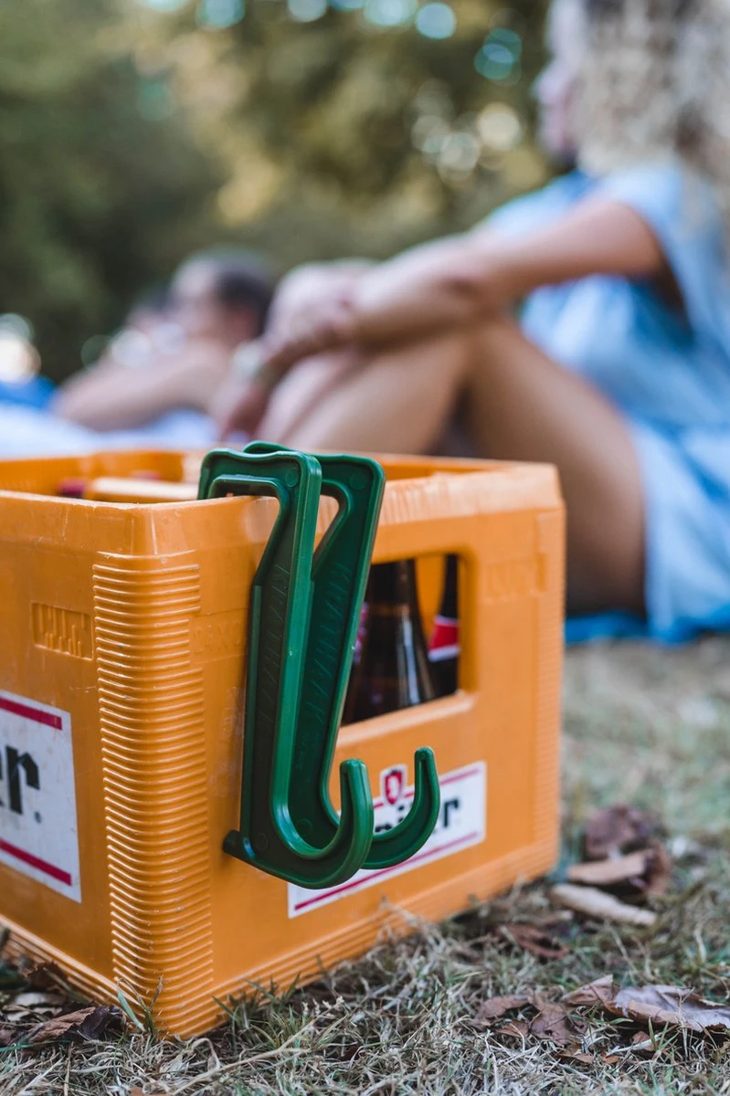 Merkloos Krathaak - Voor Het Veilig Vervoeren Van Een Krat Op Je Fiets - Afbeelding 7