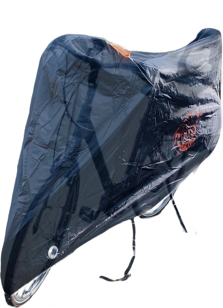 Fietshoes Zwart Voor Fietsen Van 29 Inch / 180 Cm ( 200x70x110) XL - Zwart - Waterdicht - Elektrische Fiets - Afbeelding 7