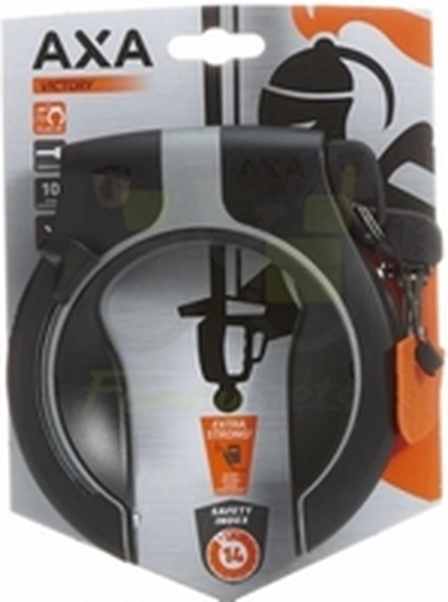 AXA Victory ART2 - Zwart / Zilver - Fietsslot - Kwaliteit - Afbeelding 15
