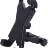 Rebela | Telefoonhouder Fiets | 360 Graden Rotatie | Gsm Houder Fiets 3,5 - 7 Inch | Ook Voor Motor & Scooter | Fiets Accessoires | Zwart