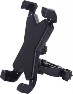 Rebela | Telefoonhouder Fiets | 360 Graden Rotatie | Gsm Houder Fiets 3,5 - 7 Inch | Ook Voor Motor & Scooter | Fiets Accessoires | Zwart