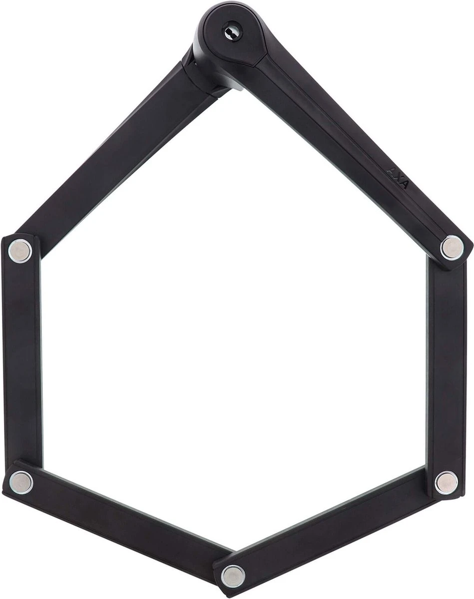 AXA Fold Pro 100 Vouwslot - Fietsslot - Voor Elk Type Fiets - Met Houder - 100 Cm - Zwart - Afbeelding 13