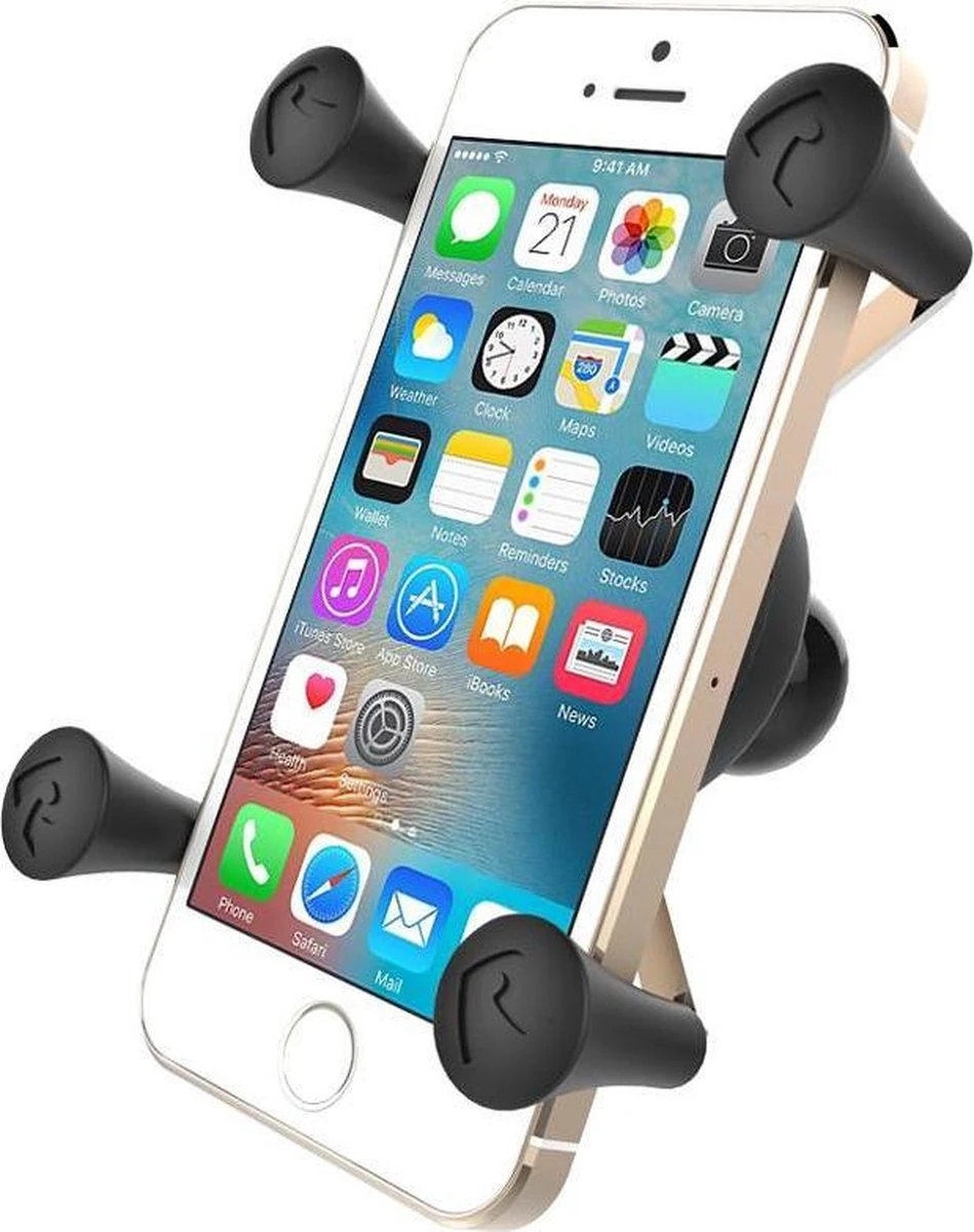 RAM Mounts RAM-B-149Z-A-UN7U - Mobiele Telefoon/Smartphone Actieve Houder Voor Op De Fiets - Zwart - Afbeelding 5