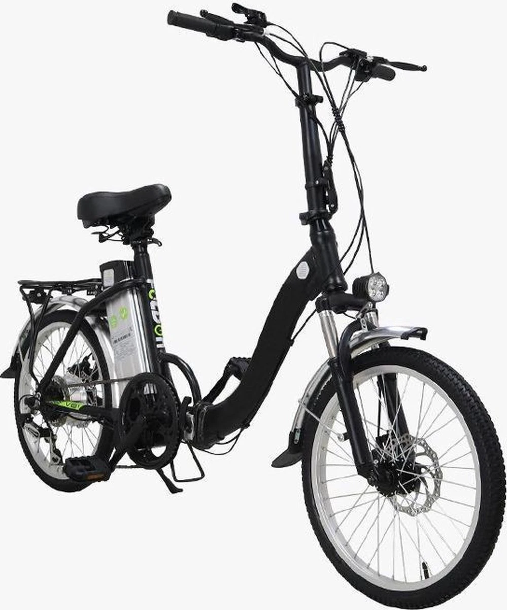 Retourdeal/Tweedekans: Symex Electrische Vouwfiets - Volta VB1 - Plooifiets - Volwassenen - Zwart - 20 Inch - Afbeelding 4